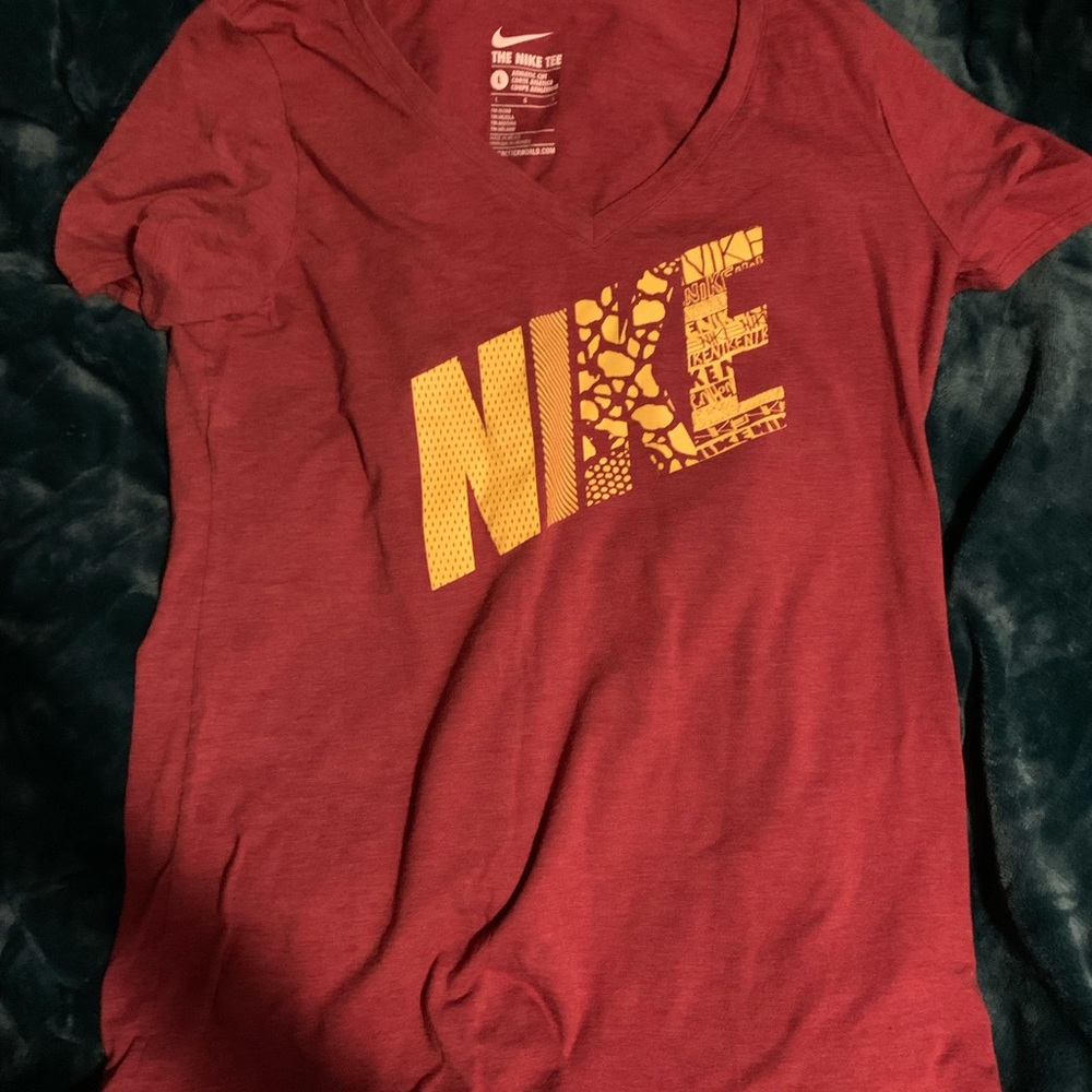 Nike red shirt